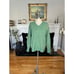 60s 70s Vintage Jantzen Tumblespun green v-neck sweater, size men's M women's L