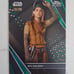 2023 Topps Chrome Black Star Wars *BIX CALEEN* Base Green Refractor /99 SP 13 MT