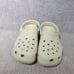 Crocs 206750 Womens Size 9 Cream Classic Platform Clog Slip On Casual Shoe