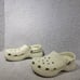 Crocs 206750 Womens Size 9 Cream Classic Platform Clog Slip On Casual Shoe