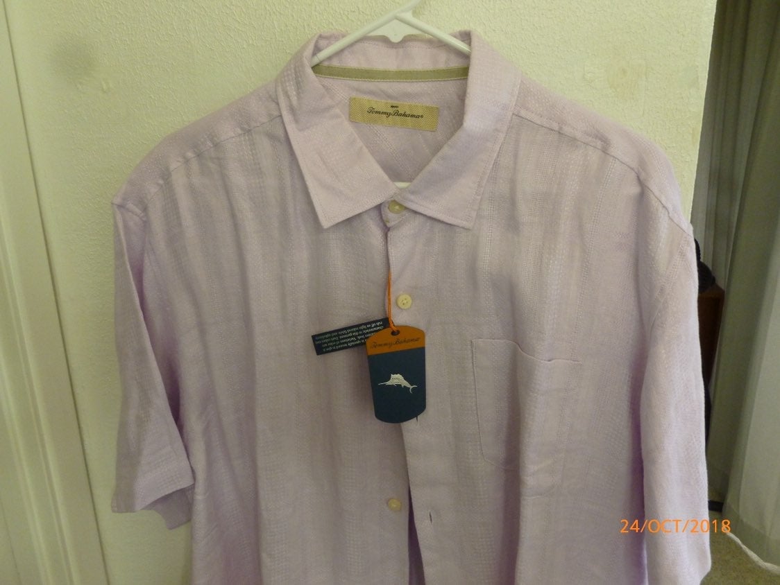 Tommy Bahama Camp Shirt Size L