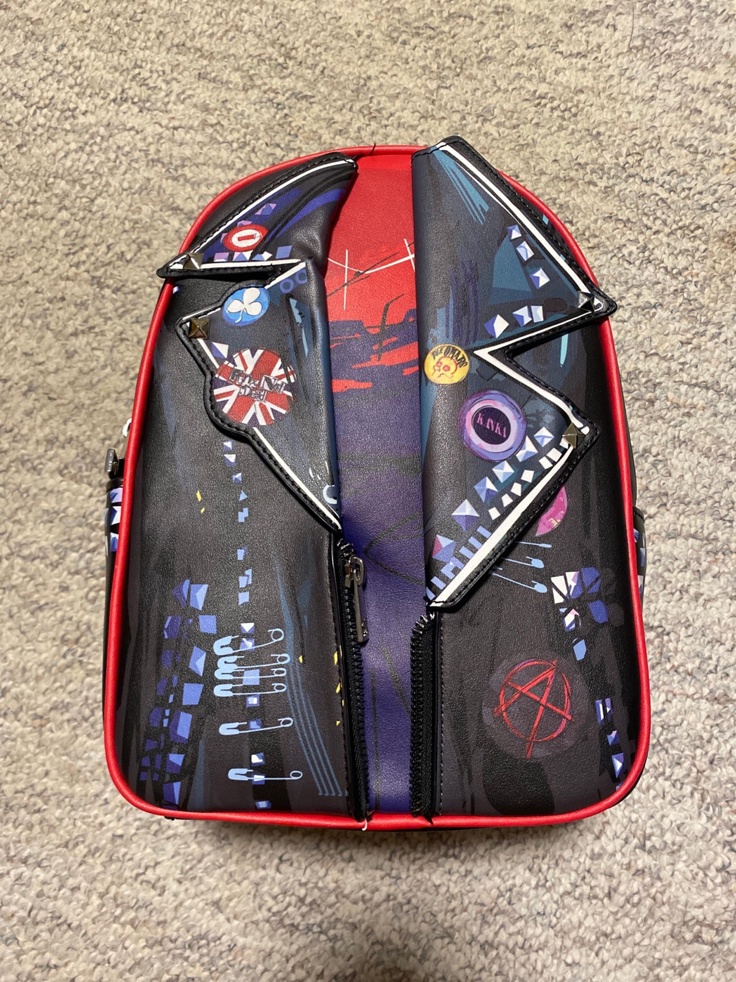 Her Universe Loungefly Spider-Man Across the Spider-Verse Spider-Punk Backpack