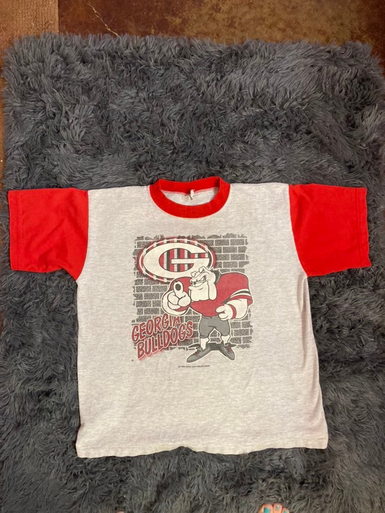 Vintage Georgia Bulldogs Youth Tshirt
