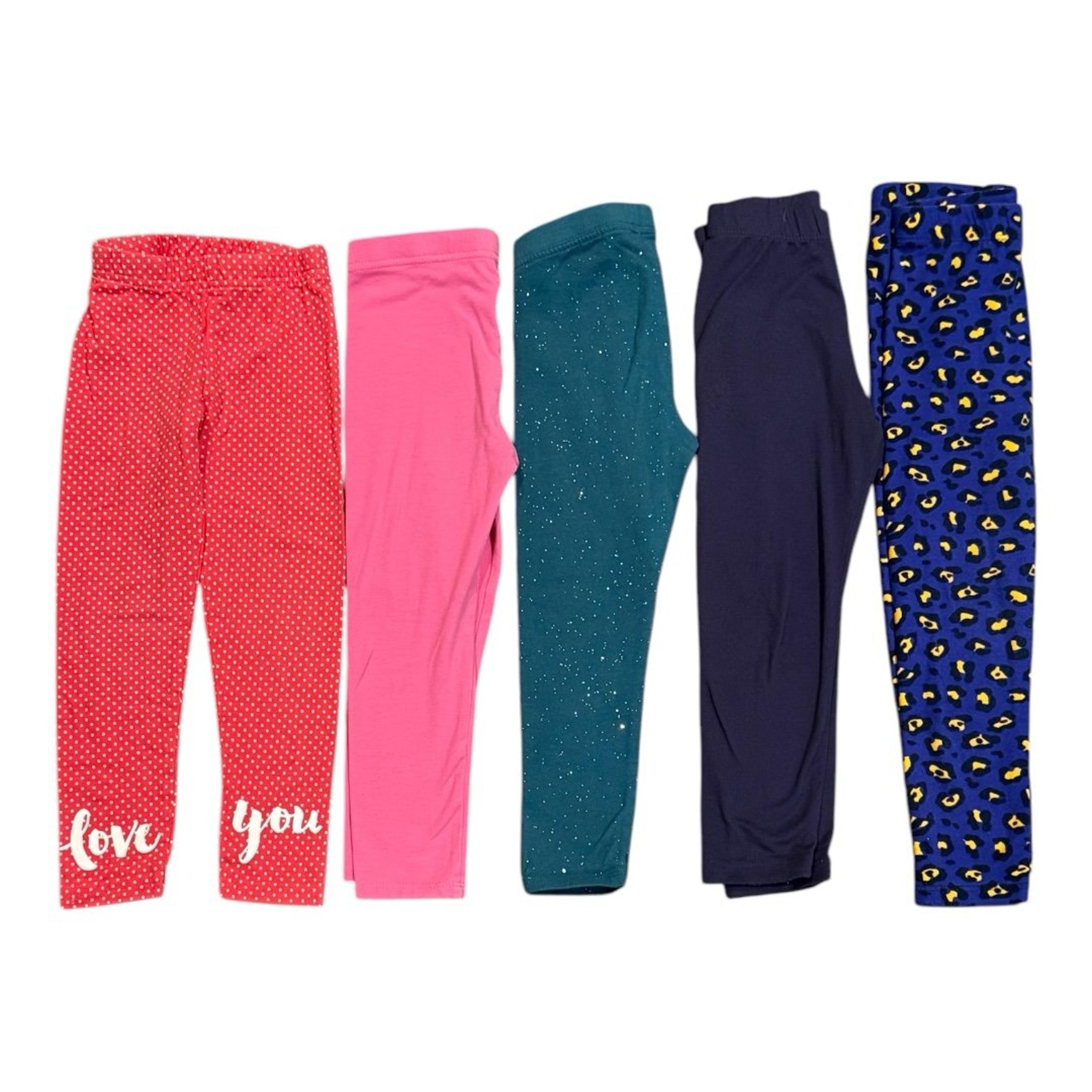 Bundle of 5 leggings 3T