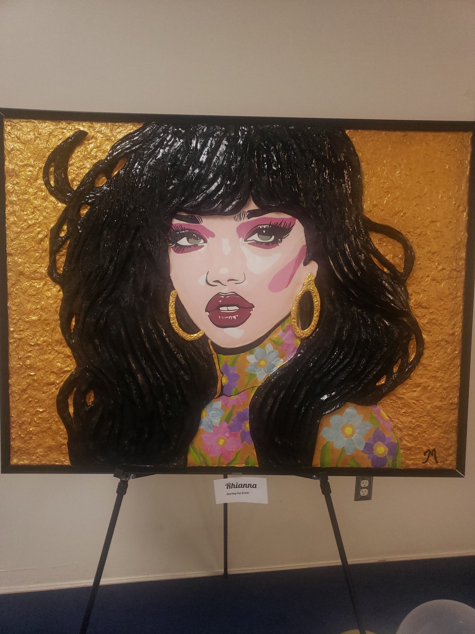 Rihanna Painting!!!!