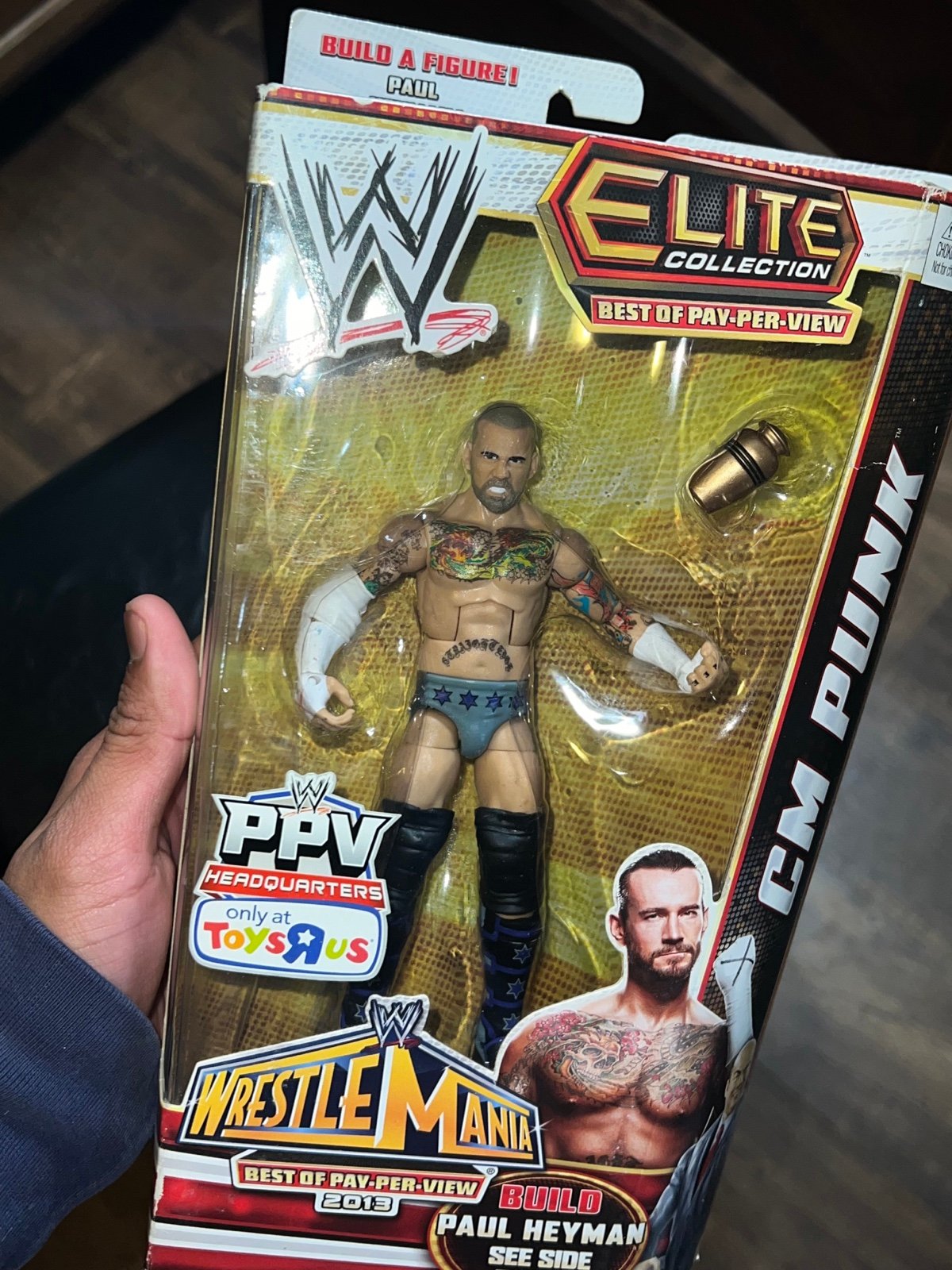 Wwe cm punk elite collection ppv WrestleMania