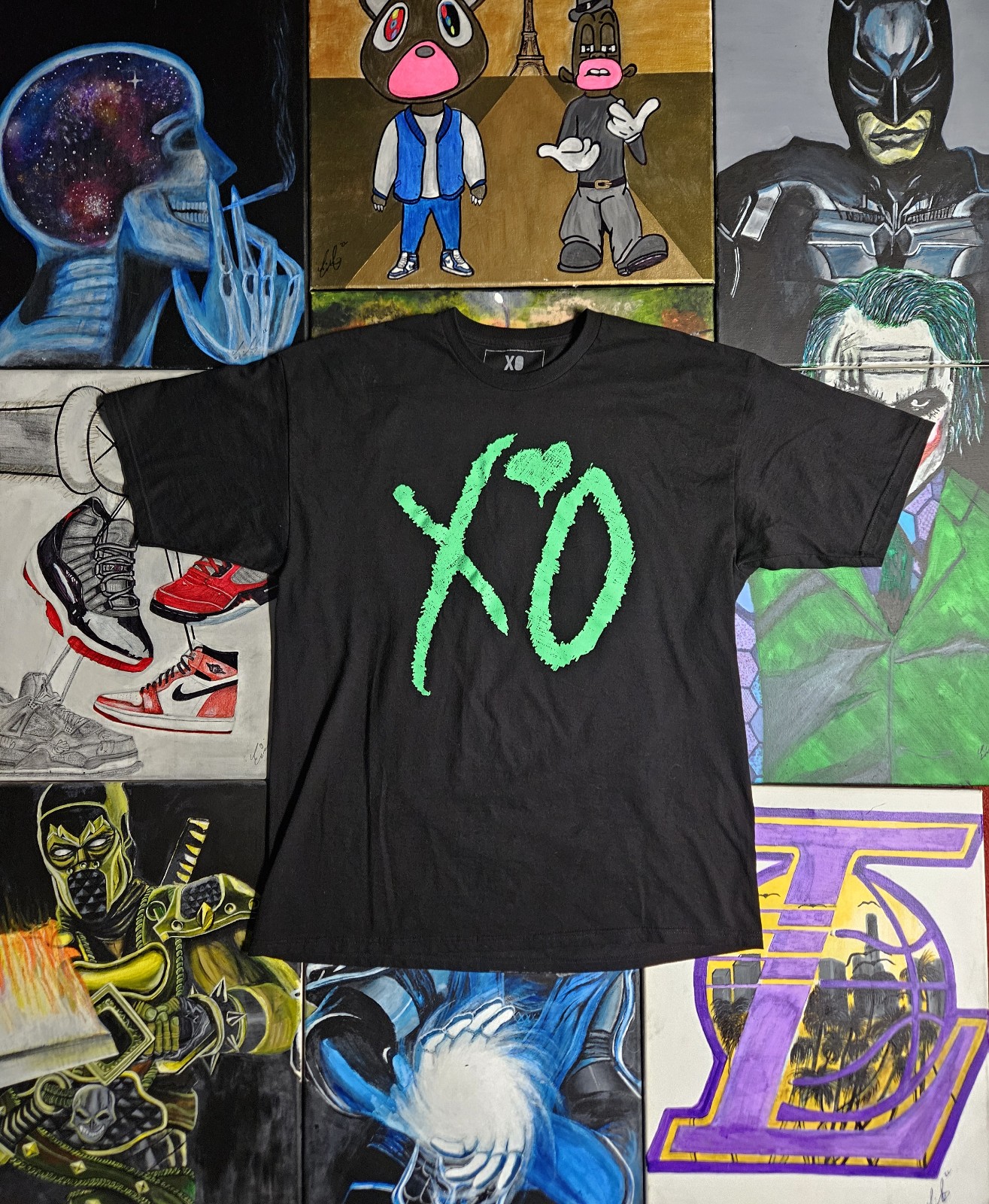 The Weeknd kissland 2013 tour shirt