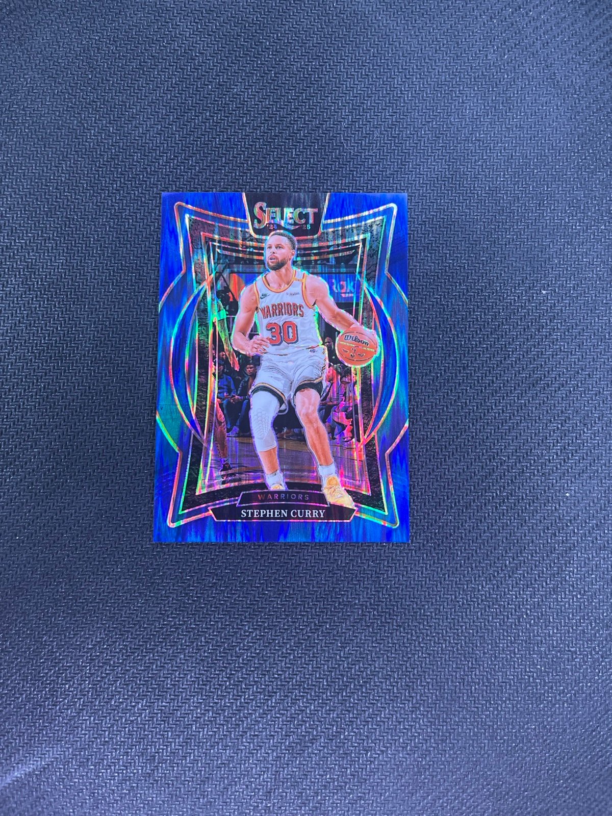 Steph Curry Blue Flash Prizm /99 2024-25