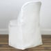 Ivory folding chair covers