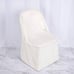Ivory folding chair covers