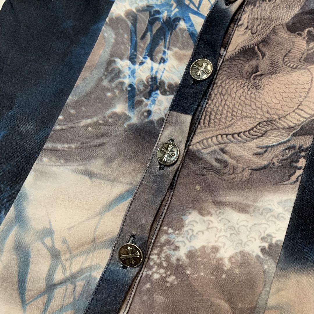 Vintage Ozz on Dragon Flare Sleeve Shirt Blouse