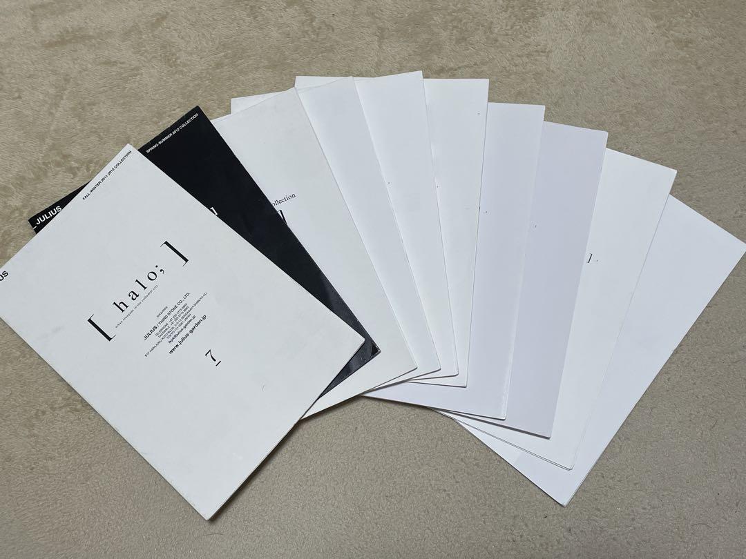 【julius】Lookbook (10 books)