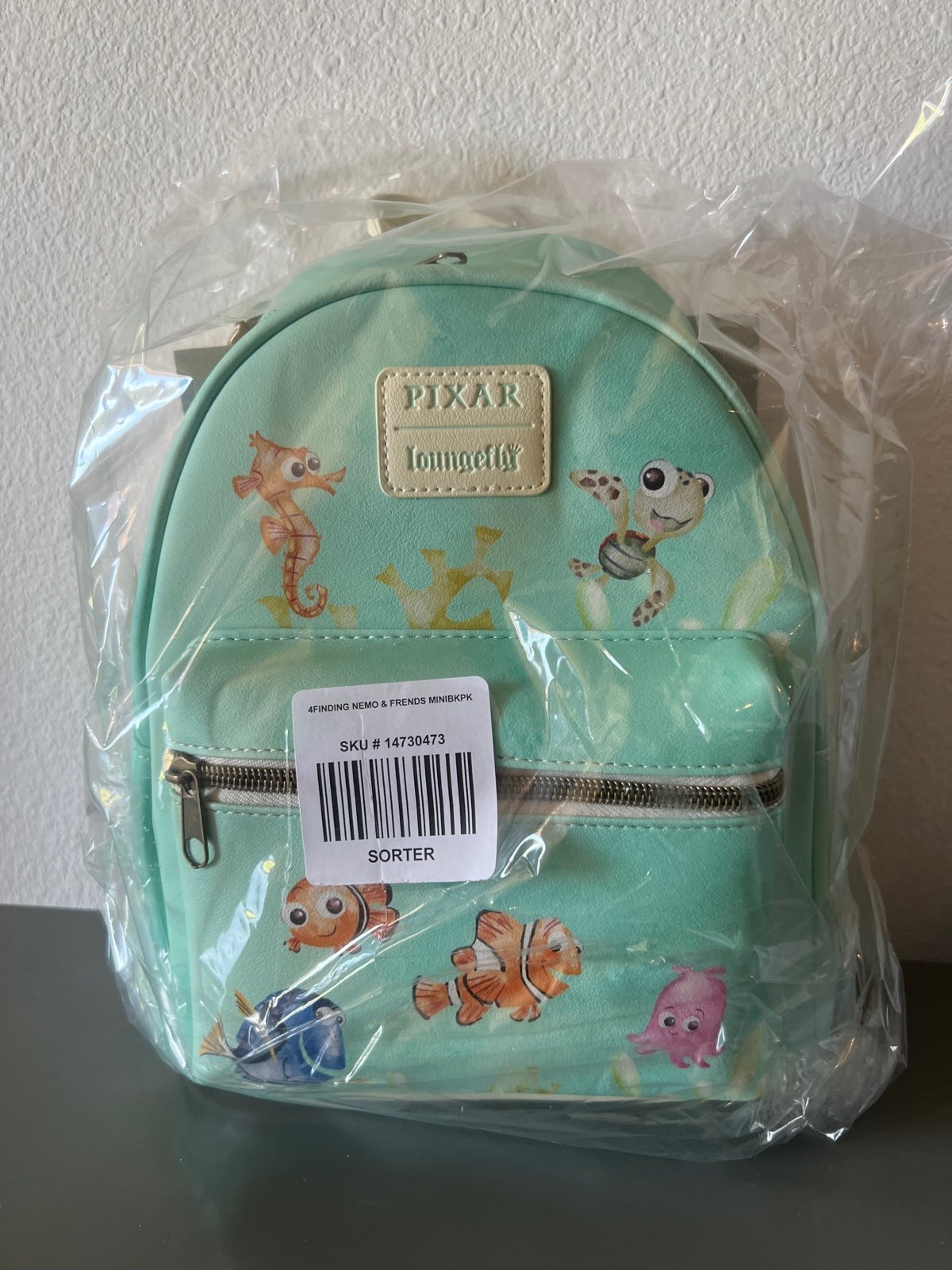 Loungefly Disney Finding Nemo tropical Mini Nemo Marlin Dory Squirt