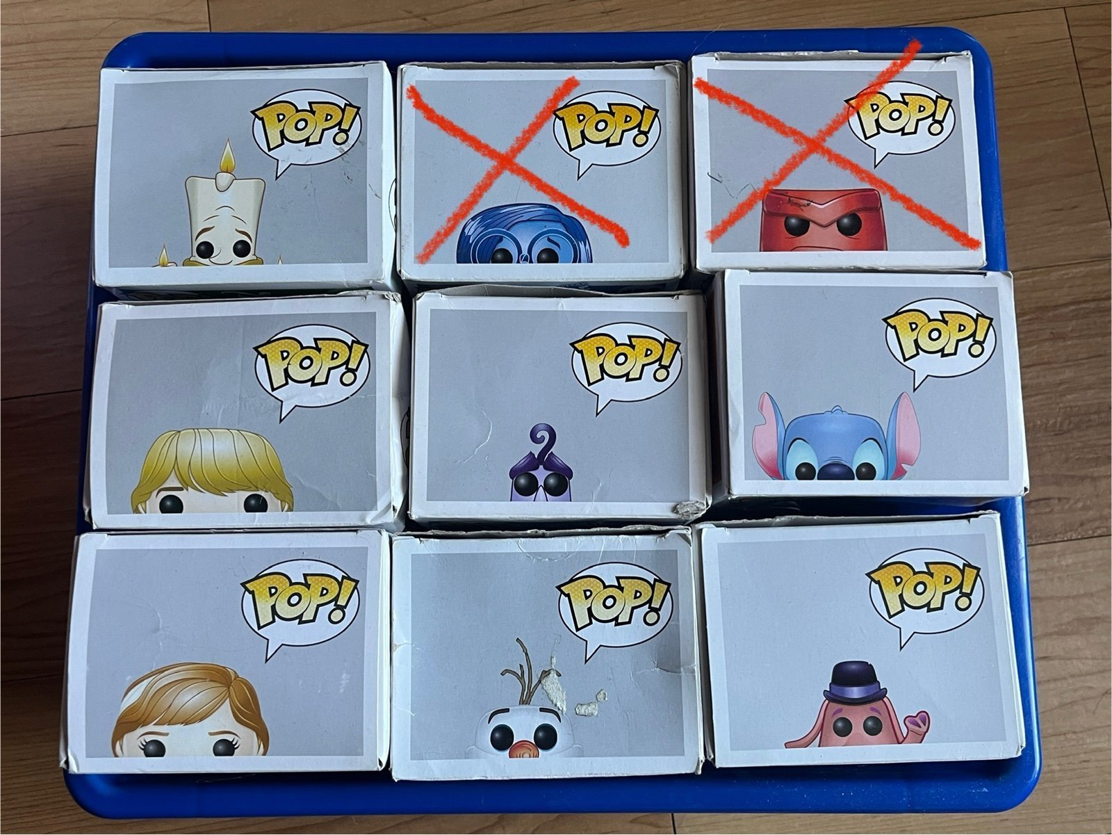 disney funko pops (don’t buy listing, read description)