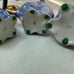 3 George Studdy Bonzo Foo Dogs Ceramic Lusterware Covered Sugar & Creamers1930’