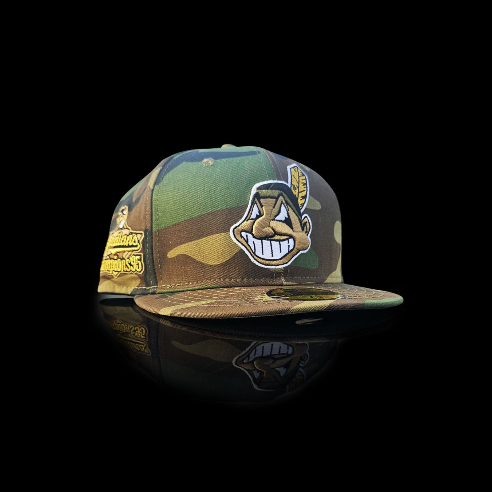 Cleveland Indians Chief Wahoo 59fifty Camo