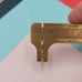 Cute Solid 14K Gold bow Ring with simulated diamonds