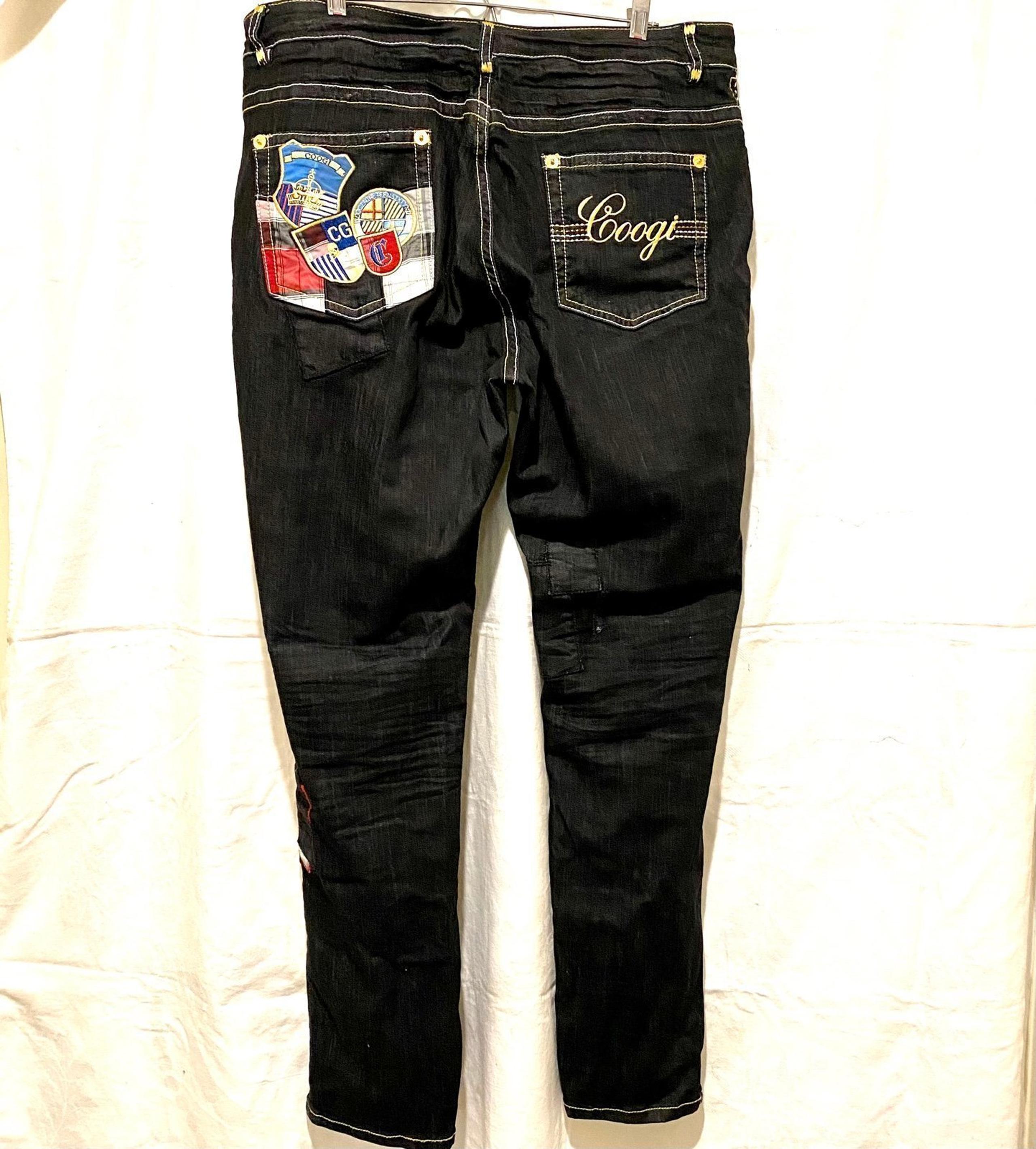 Vintage COOGI Women’s size 18 straight leg black jeans