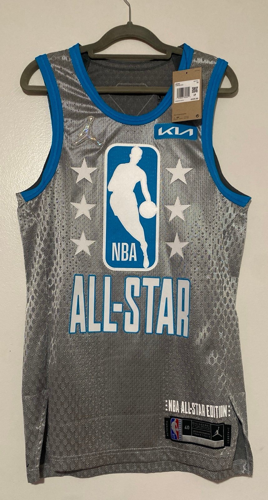 Nike 2022 NBA All Star Game Team LeBron James Lakers Authentic Jersey 40 NWT NBA
