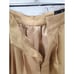 Giorgio Sant'Angelo Women's Khaki Lined Wool Midi Skirt SZ 10 Made in USA