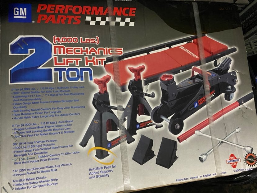 GM 2 Ton Mechanics Lift Kit