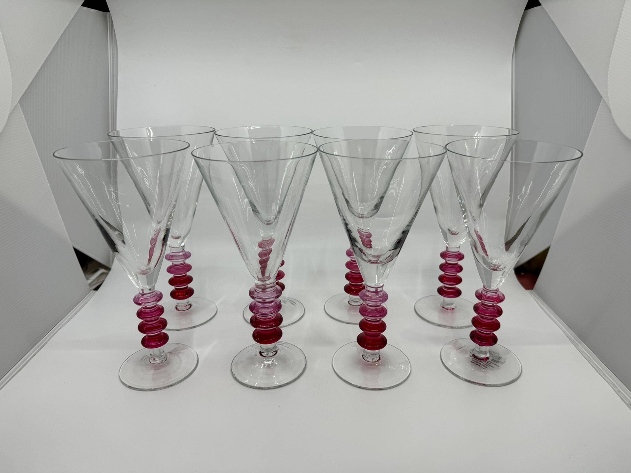 Pier 1 P1C18 Water Goblets Set Of 8