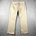 Levi's 514 Straight Fit Jeans Men's 34x30 Tan Beige