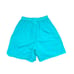 Vintage 90's Nike Nylon Shorts Women's M Aqua Gray Tag Deadstock Swoosh Logo