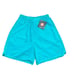 Vintage 90's Nike Nylon Shorts Women's M Aqua Gray Tag Deadstock Swoosh Logo