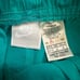 Vintage 90's Nike Nylon Shorts Women's M Aqua Gray Tag Deadstock Swoosh Logo
