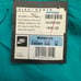 Vintage 90's Nike Nylon Shorts Women's M Aqua Gray Tag Deadstock Swoosh Logo