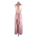 NWT Free People FP Beach Dani Convertible Jumpsuit in Mauve Wide Leg Jersey XS