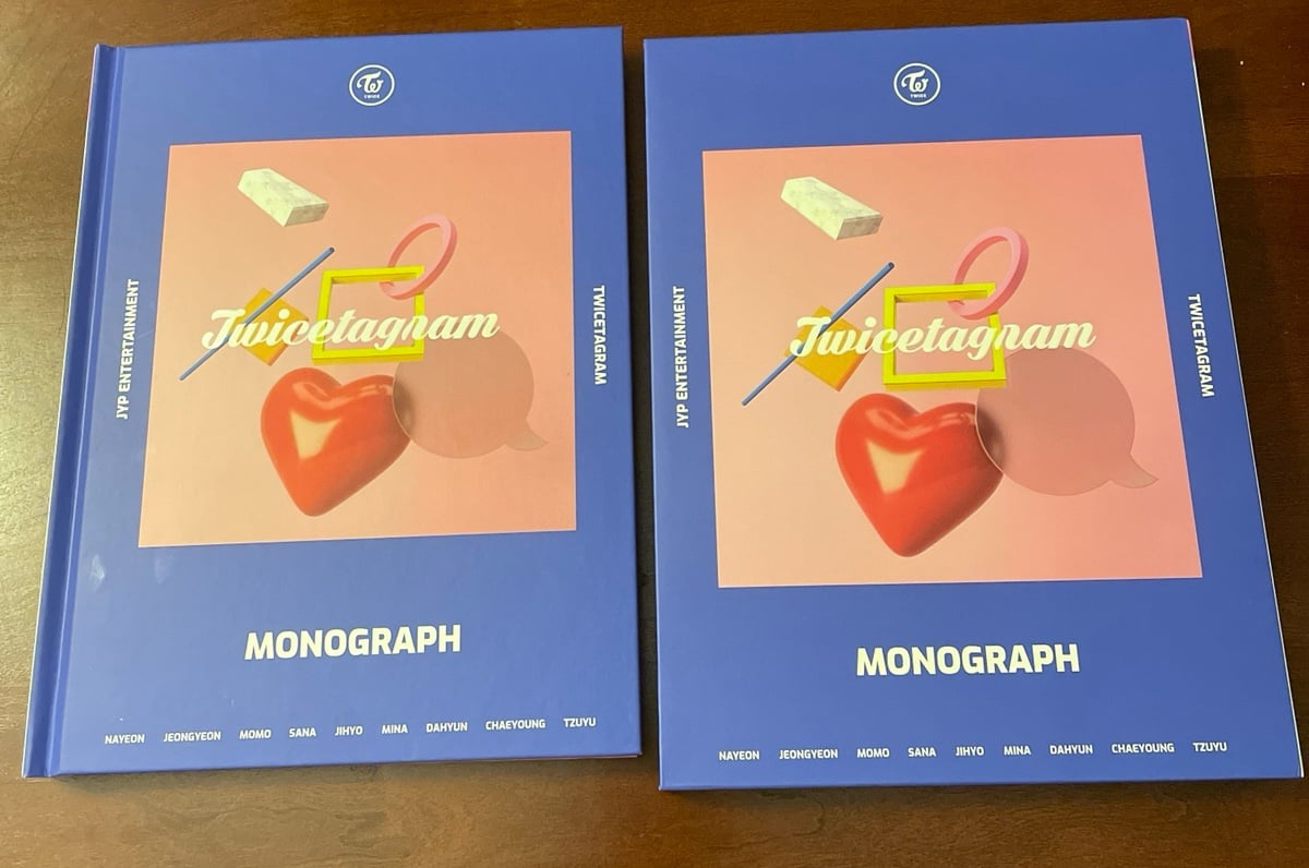 Tzuyu Twicetagram Photocard Twice Monograph Twicetagram No