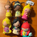 Disney Princess Blind Bag Keychains Lot of 6 Mulan, Rapunzel, Belle, Ariel