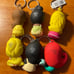 Disney Princess Blind Bag Keychains Lot of 6 Mulan, Rapunzel, Belle, Ariel