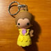 Disney Princess Blind Bag Keychains Lot of 6 Mulan, Rapunzel, Belle, Ariel