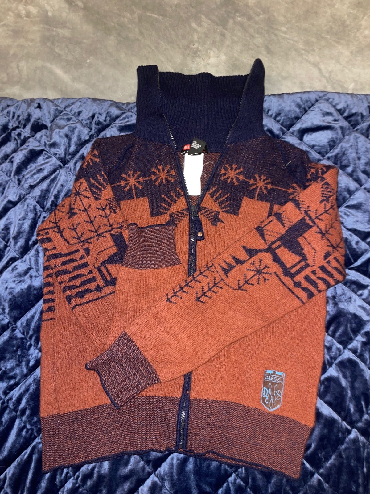 Vintage Wool diesel jacket large