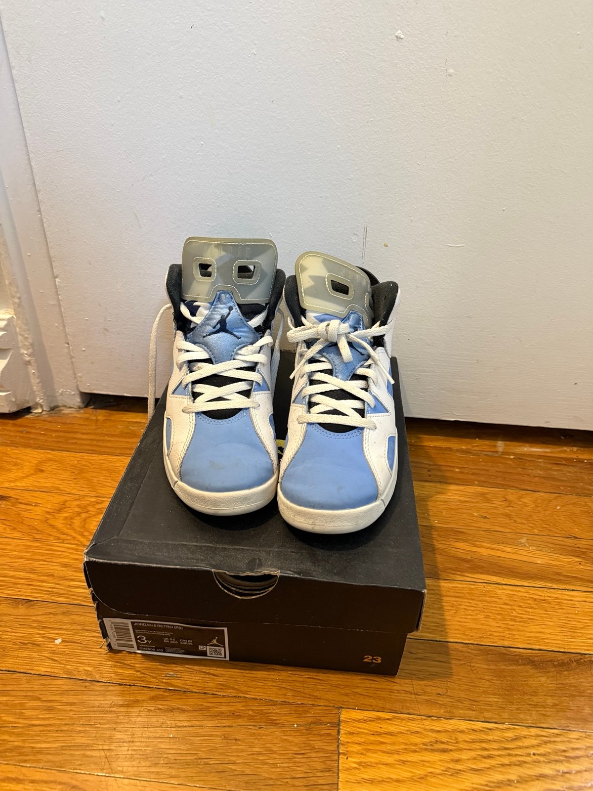 Jordan 6 UNC YOUTH