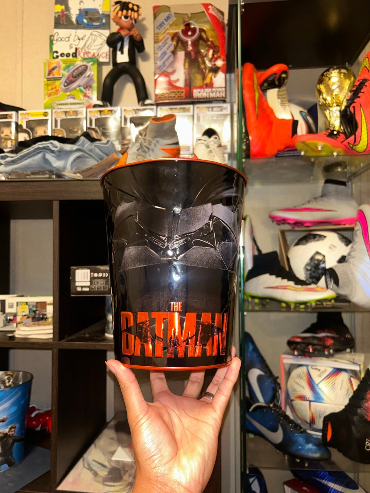 The Batman popcorn Bucket