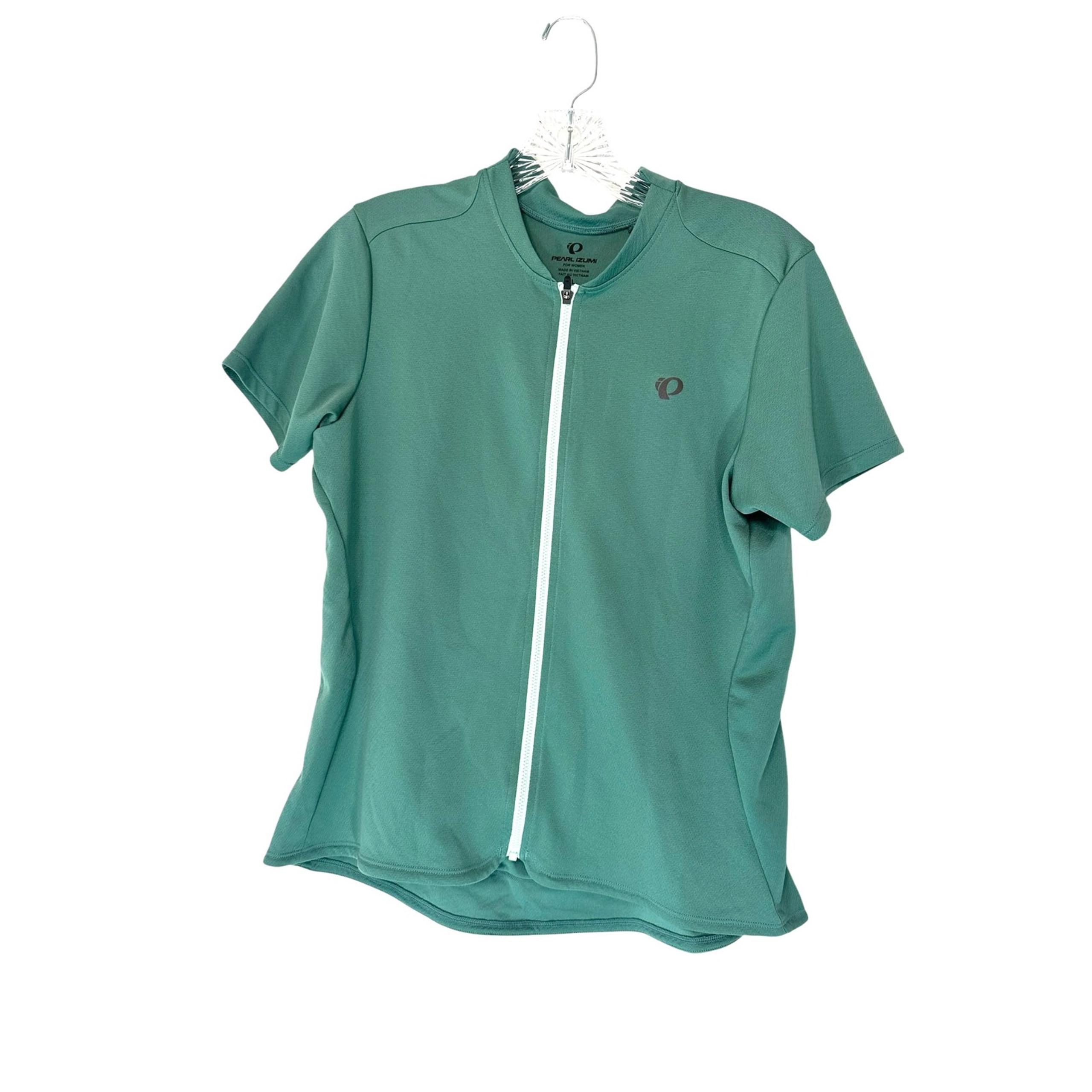 Pearl Izumi Women's Attack Air Jersey Large Green Road Cycling UPF 50+