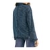 FREE PEOPLE Sunny Days Turtleneck Sweater XS Blue Overboard Combo Relaxed NWT