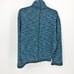 FREE PEOPLE Sunny Days Turtleneck Sweater XS Blue Overboard Combo Relaxed NWT