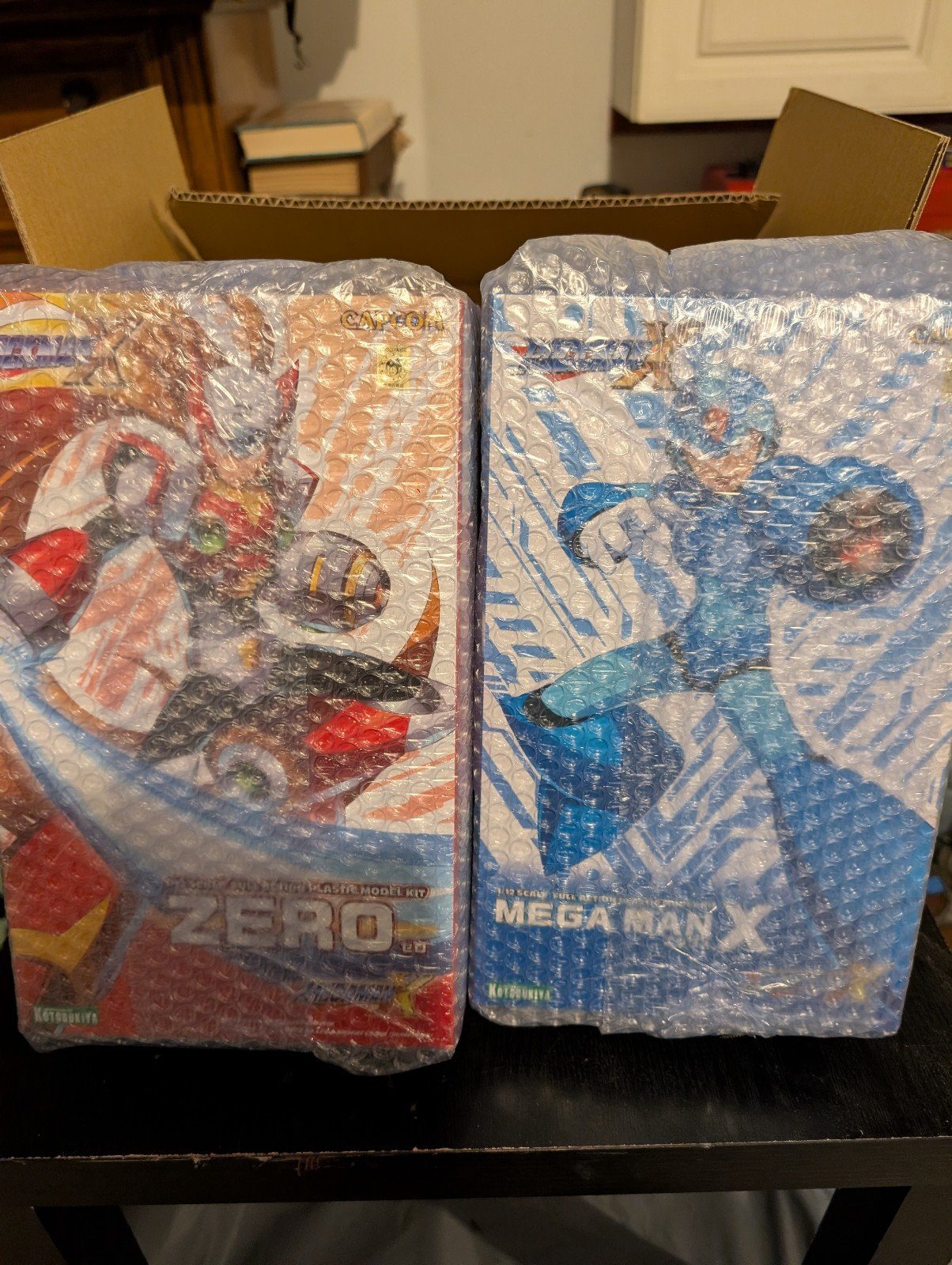 Kotobukiya Mega Man X and Zero Model Kits