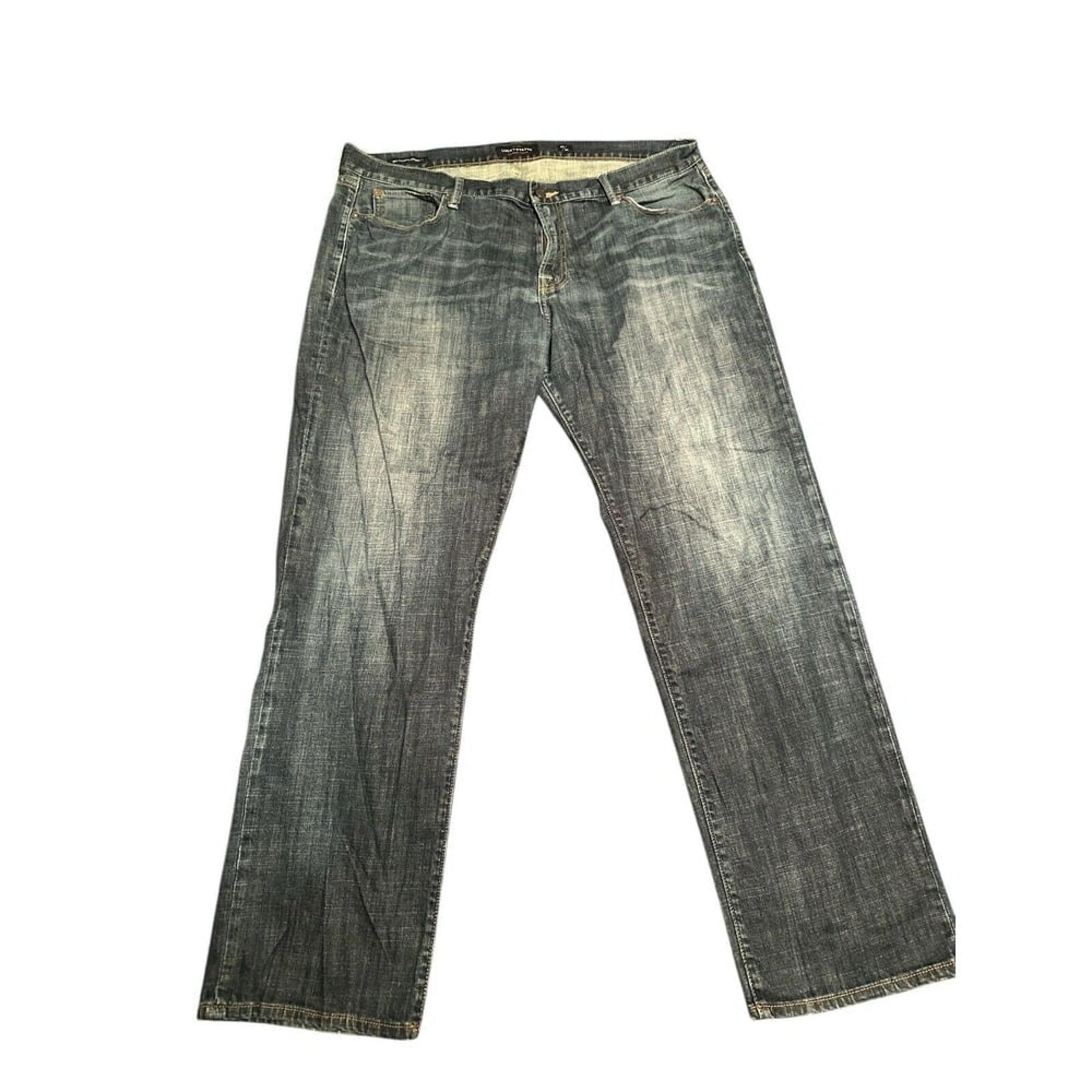 Lucky Brand 361 Vintage Straight  Mens 40x34 Blue Denim Straight Medium Wash