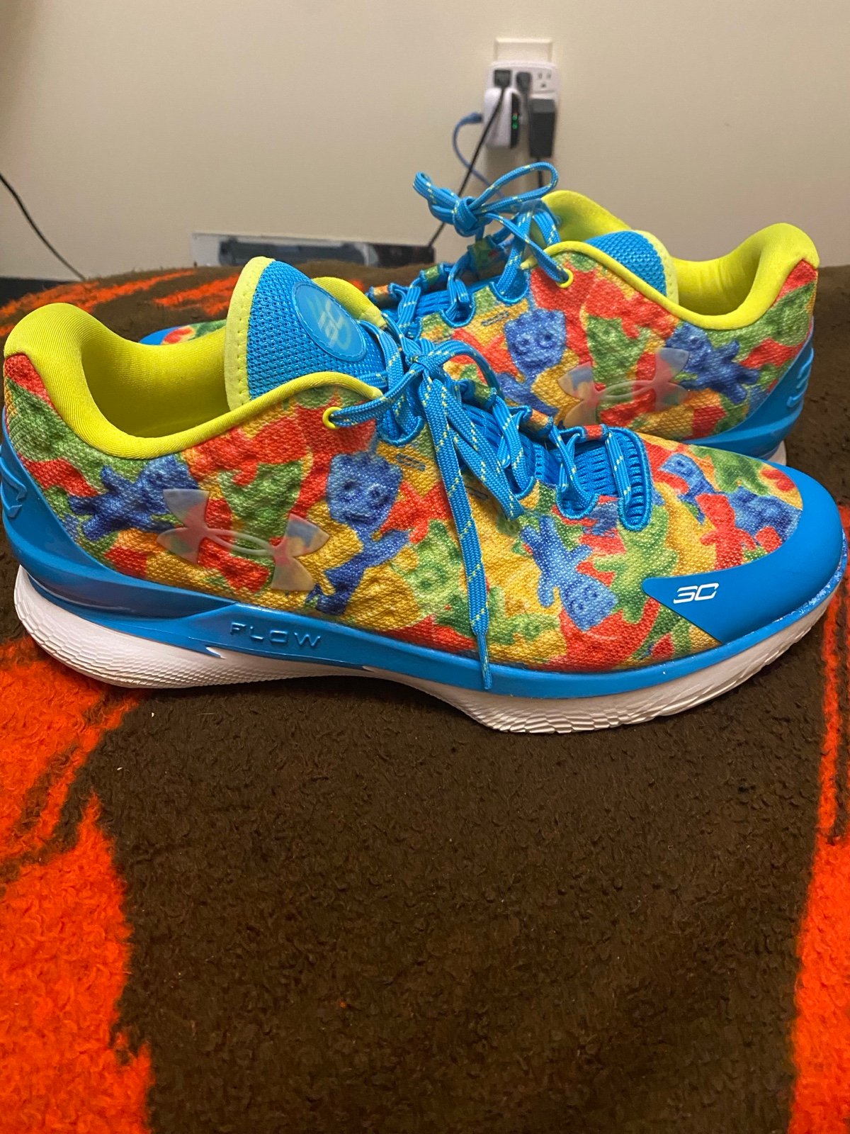 Under Armour CURRY 1 Low FLotro Shoes size 15