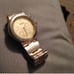 Gold watch and beats