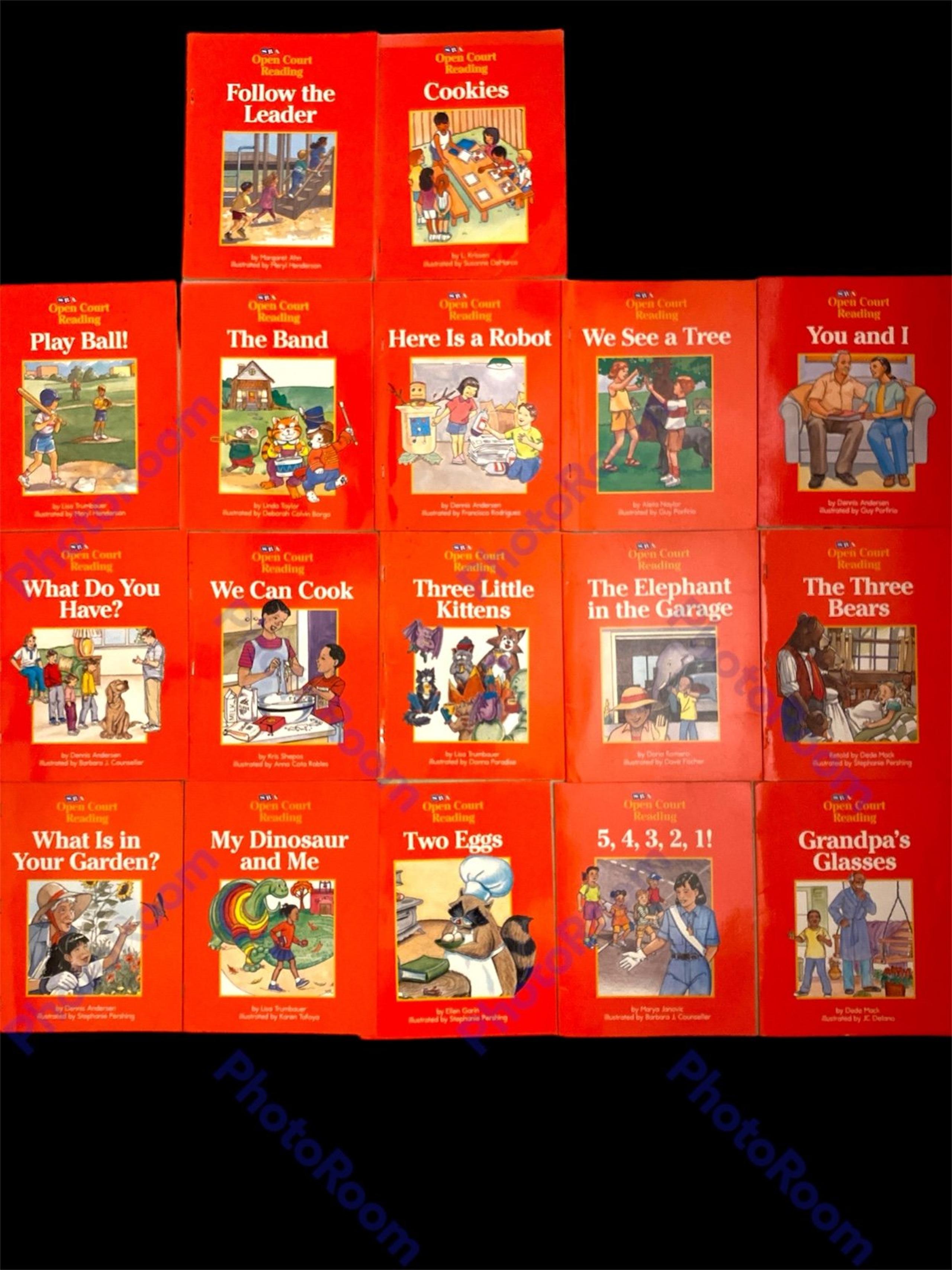McGraw Hill 2000 SRA Open Court Reading Book Assorted Bundle