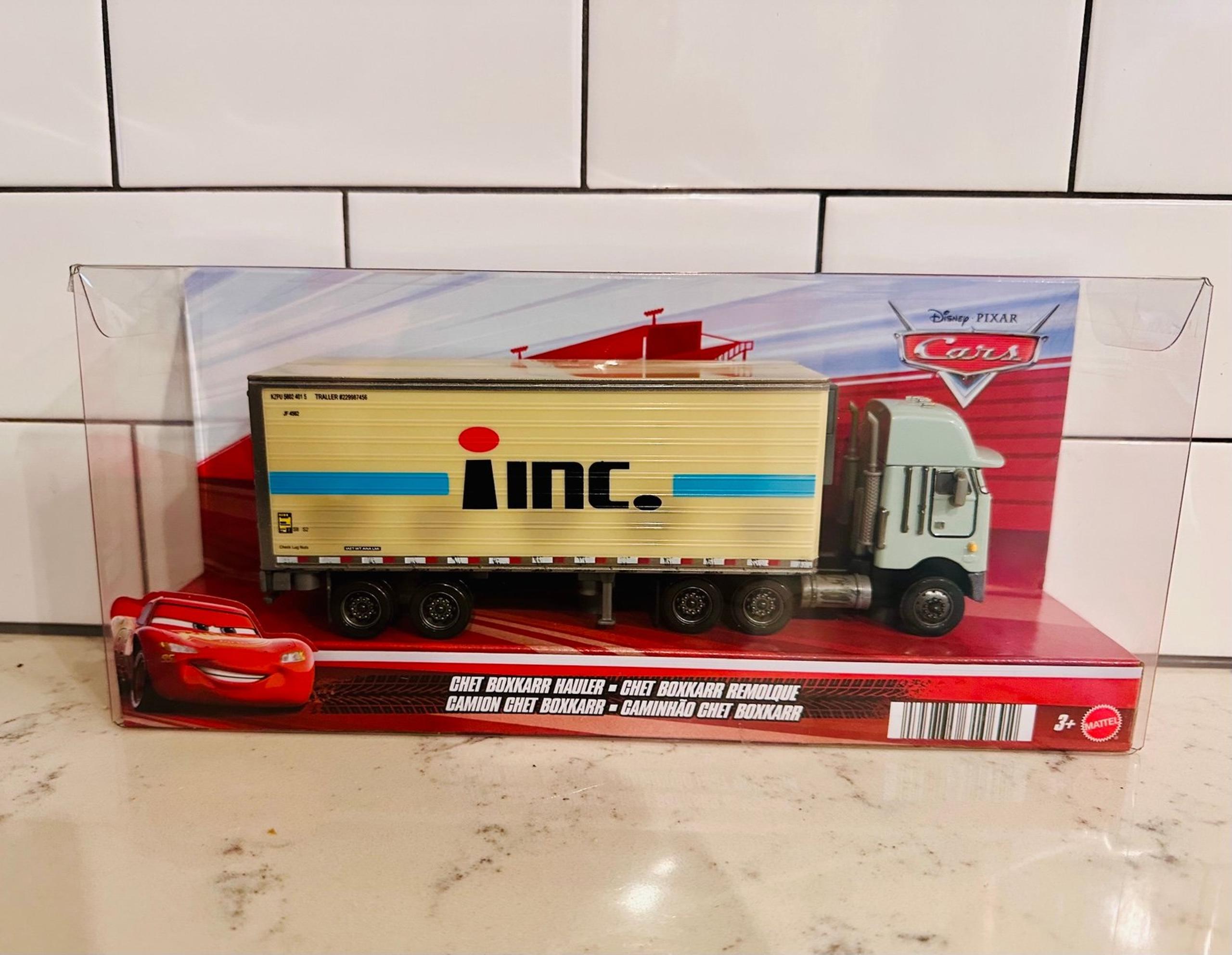 Disney Pixar Cars Chet Boxkarr Hauler 2025 New Sealed