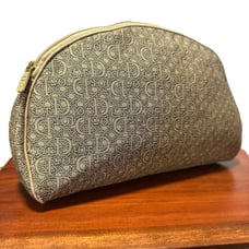 CHRISTIAN DIOR Vintage Makeup Bag Rate find ** 10 1/2 x 7 1/2 collector's item