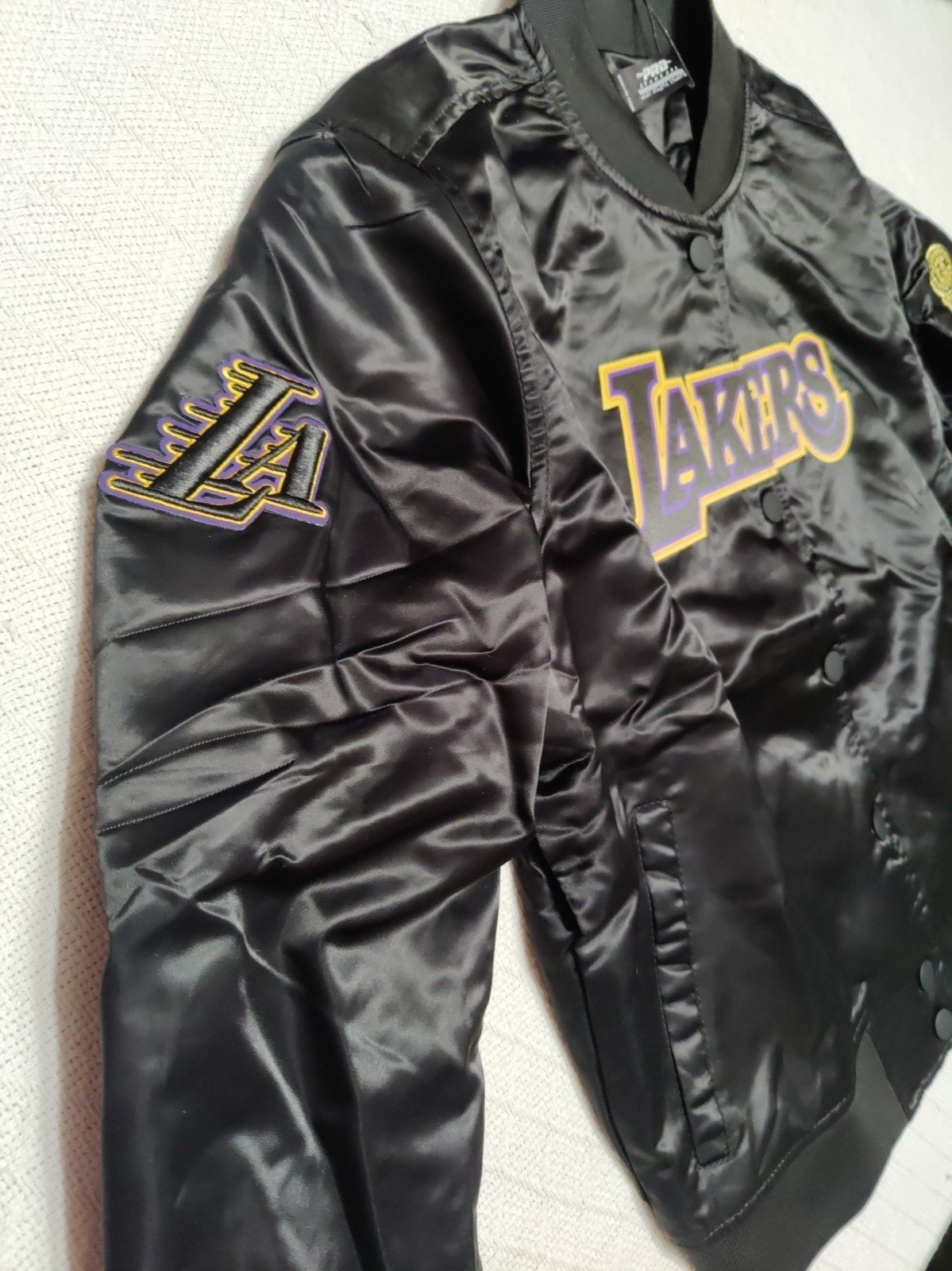 Los Angeles Lakers Bomer Jacket Pro Standard Men's Size